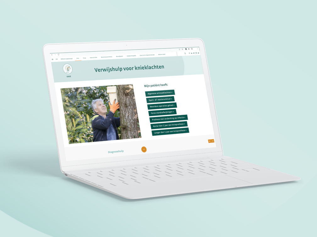 Online Verwijshulp Complexe Orthopedie