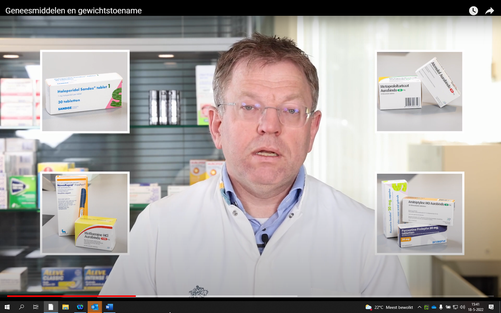 Screenshot Gewichtstoename