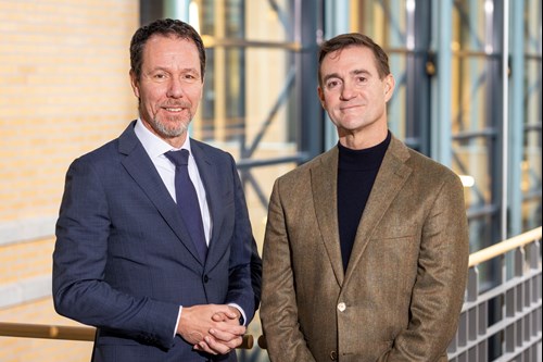 Mark Van Houdenhoven (links) en Tim Simmers (rechts)